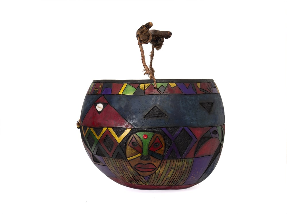 Image of Gourd Mask Basket