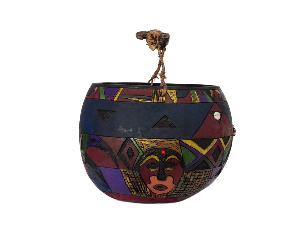 Image of Gourd Mask Basket