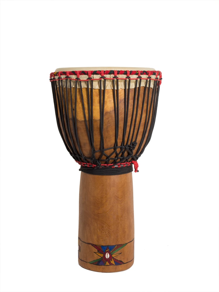 Image of Wolf Djembi Drum