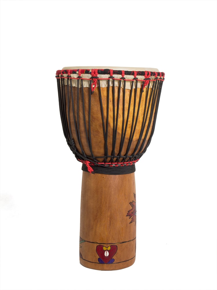 Image of Wolf Djembi Drum