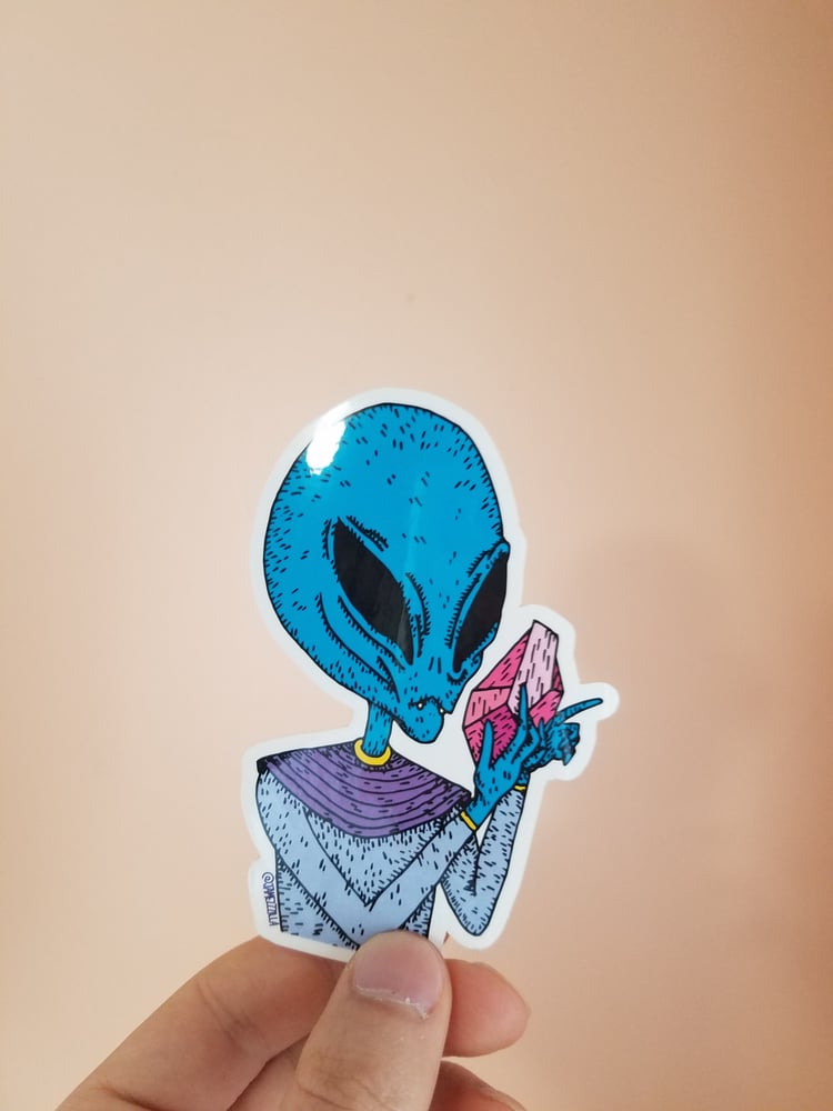 Image of Alien Sticker