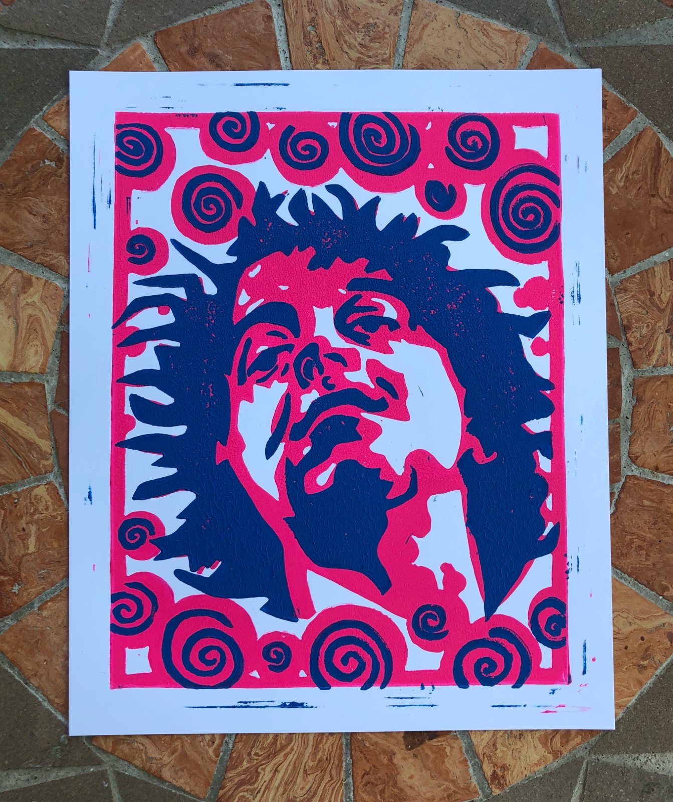 Image of Gene Ween print