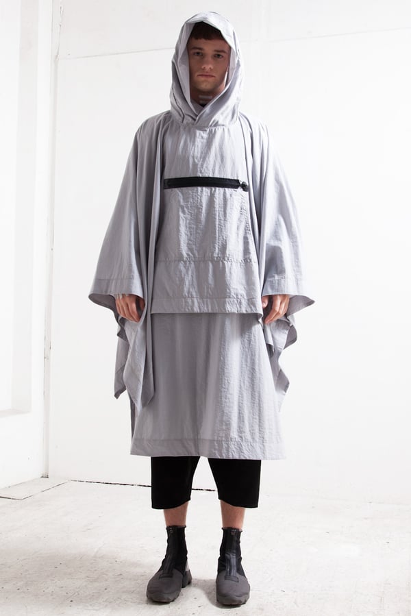 This Is Fred // WATERPROOF PONCHO GREY