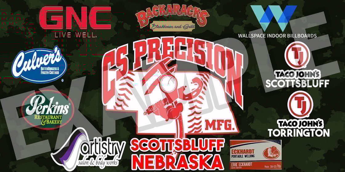 Image of 2'X6' CUSTOM BANNER