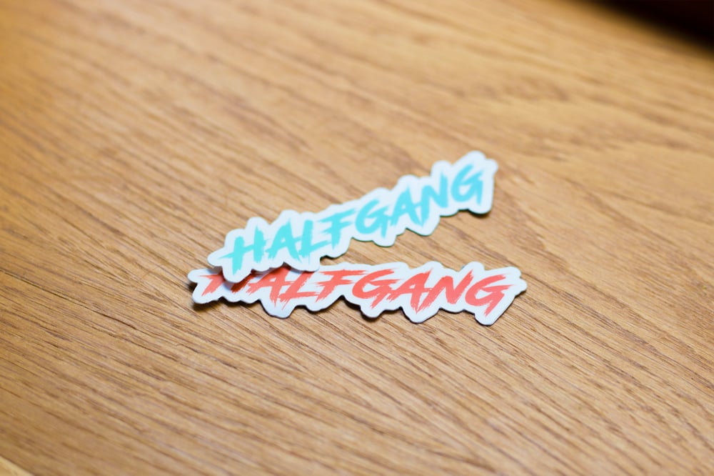 Image of Half Gang Die Cut Stickers