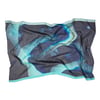 Blue Atoll Silk chiffon sarong 