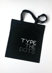 Type The Dots Tote Bag