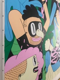 Image 3 of Party Animals - Original Artwork