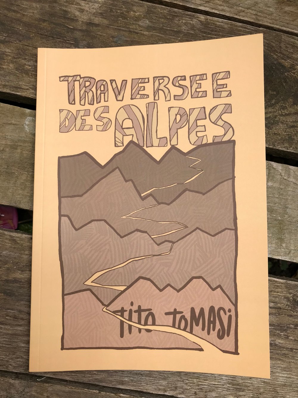 Image of La Traversée des Alpes - le carnet. Tito Tomasi