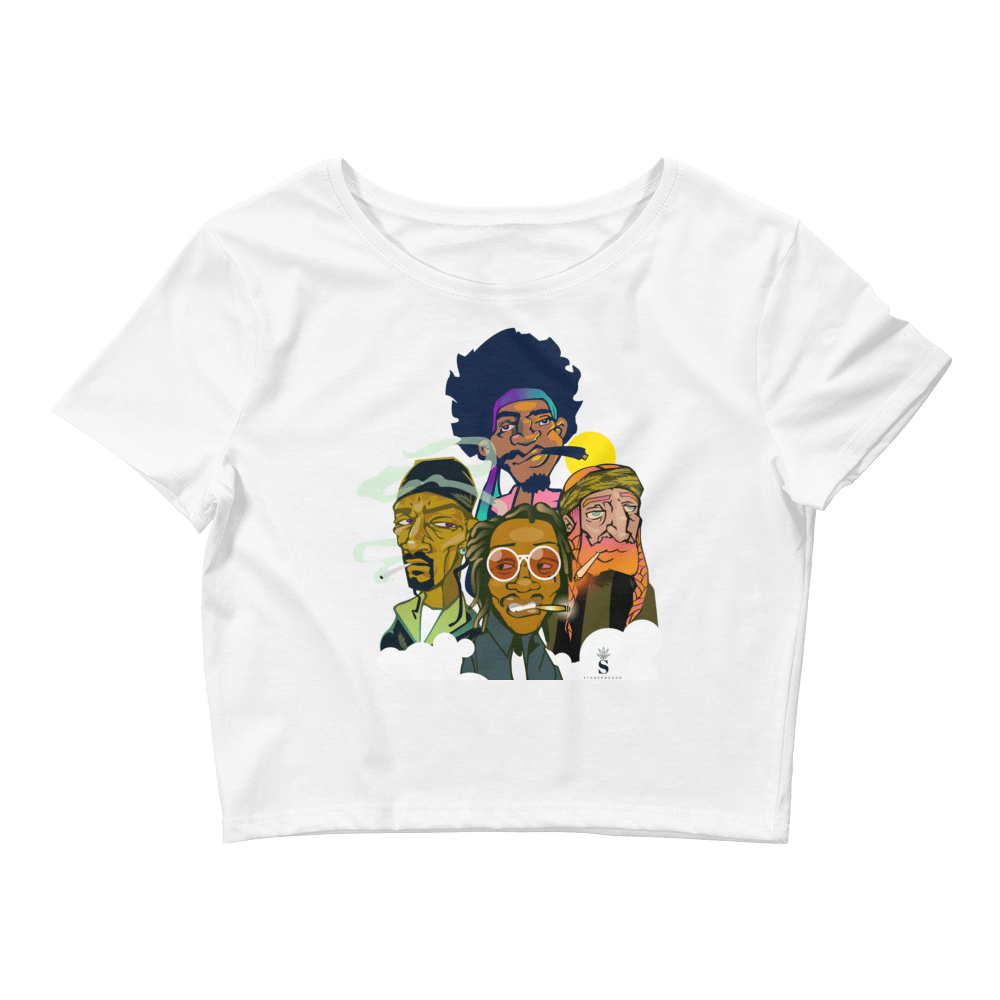 Image of LIT LEGENDS SESH - Women's Crop Top