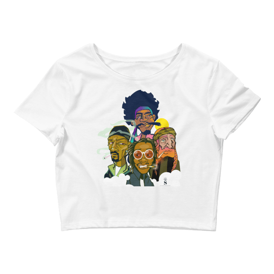 Image of LIT LEGENDS SESH - Women's Crop Top