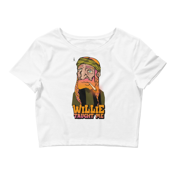 Image of WILLIE TAUGHT ME - Women's Crop Top