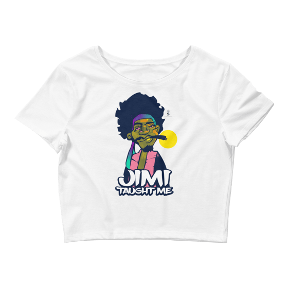 Image of JIMI TAUGHT ME - Women's Crop Top