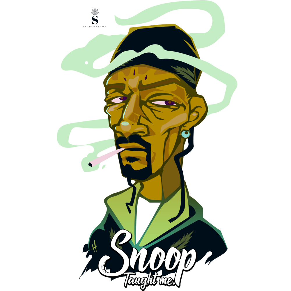 Image of SNOOP TAUGHT ME - Women's Crop Top