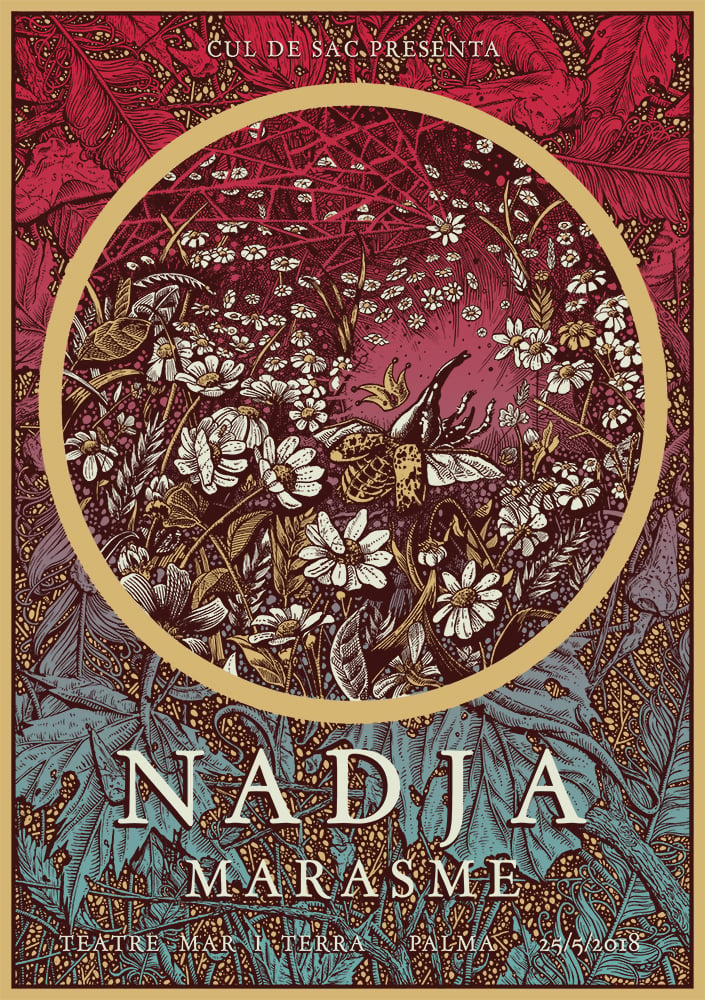 Image of NADJA 'Between the leaves' GOLD