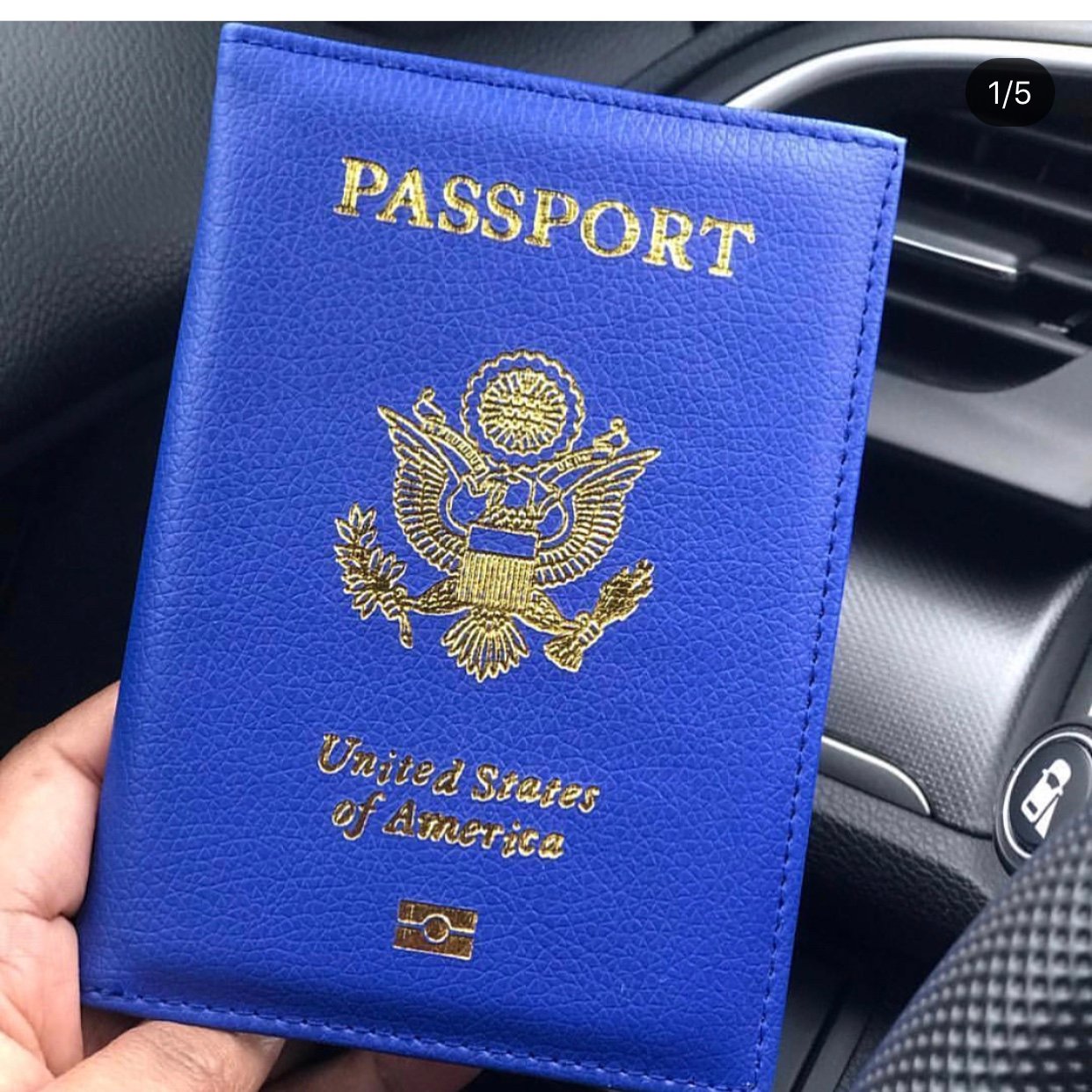 Passport Holder - Royal Blue