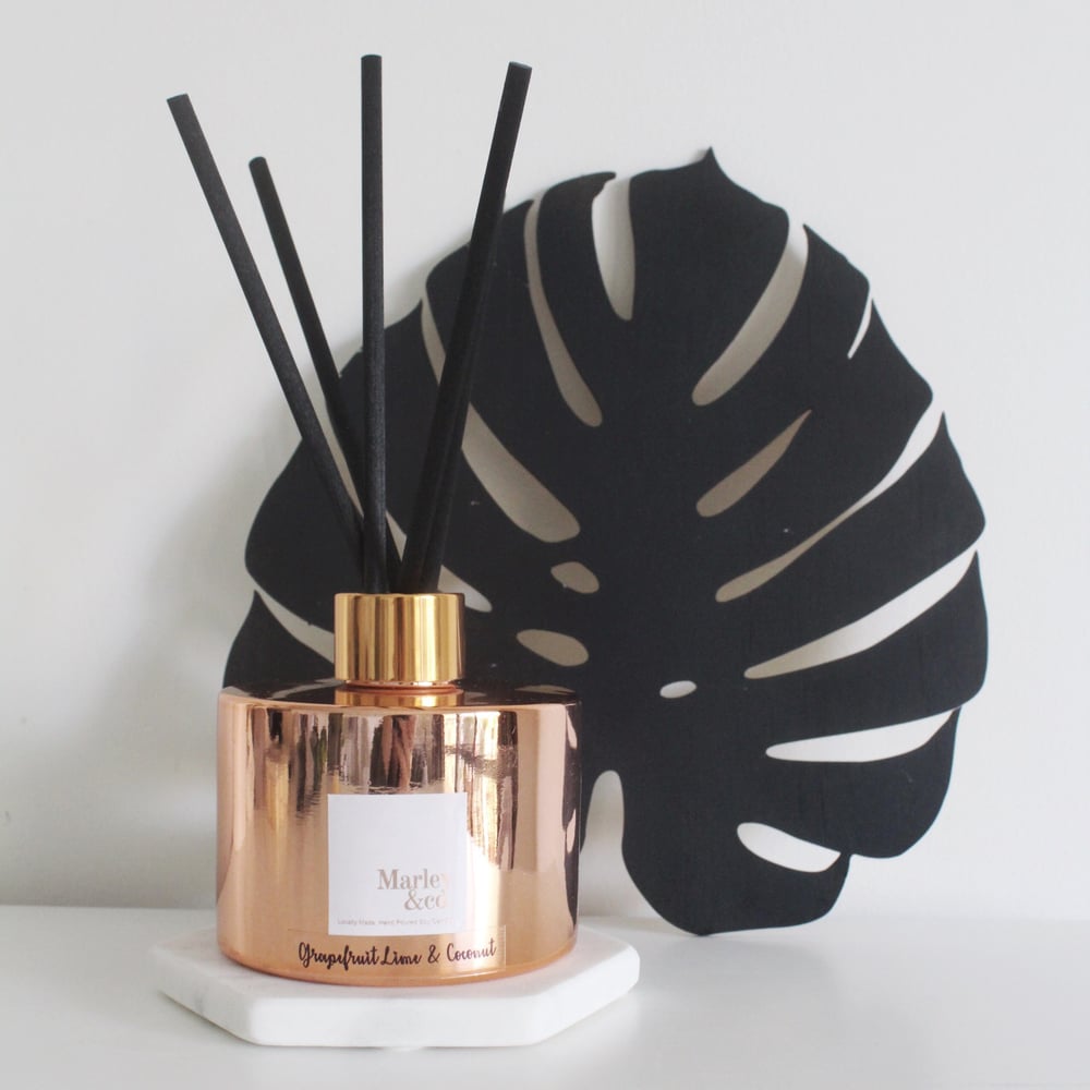 Deluxe reed diffuser rose gold 200ml Marley & Co.