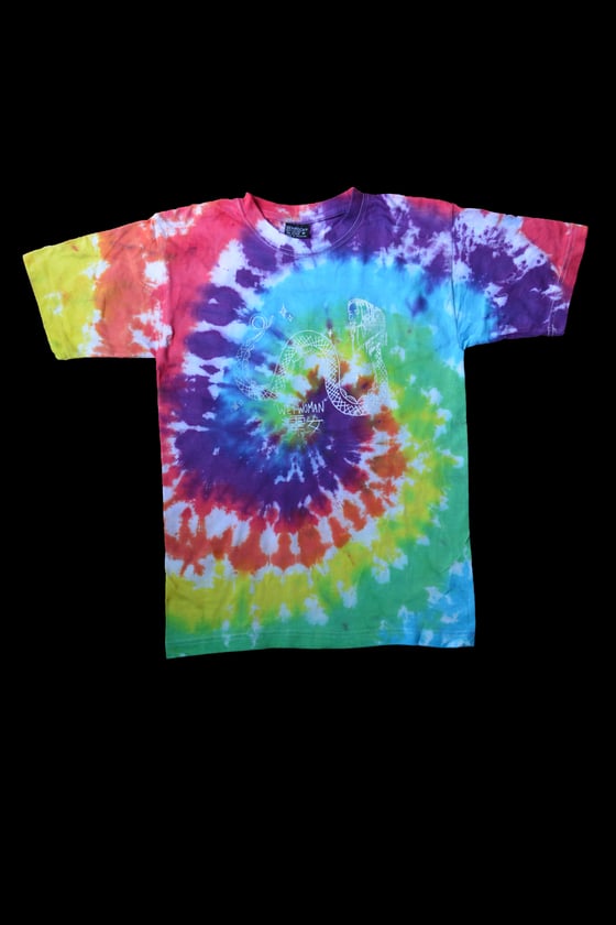 Image of Nure Onna Tie Dye Shirt Rainbow