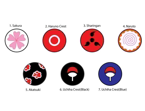 Image of [Made-To-Order] Naruto Themed Berets