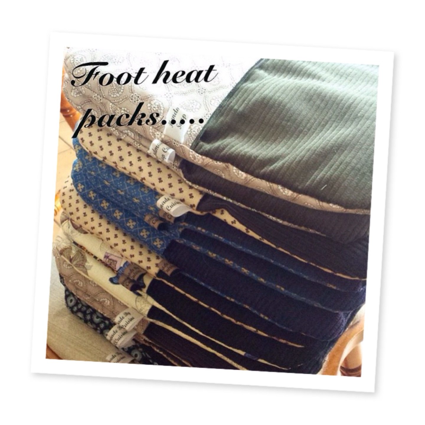 Image of Foot Heat Packs (Lavender Scented) 