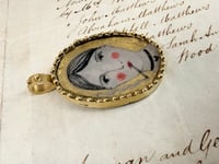 Image 2 of Smoking Lady Pendant 
