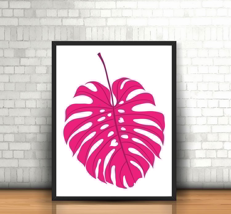 Image of Leaves Like Us 2 Screenprint