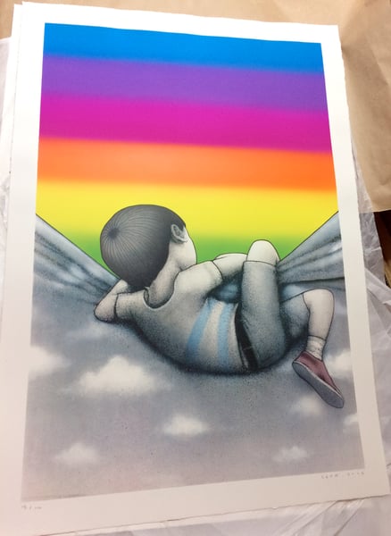 Image of Over The Rainbow Print By SETH
