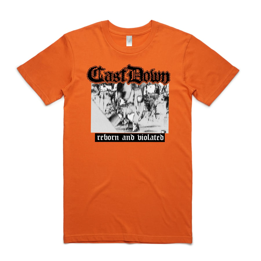 Image of 'Reborn and Violated Orange' - T-Shirt