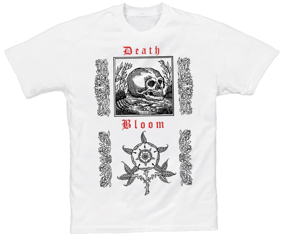 Death bloom shirt. (White)