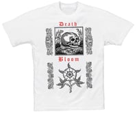 Image 2 of Death bloom shirt. (White)