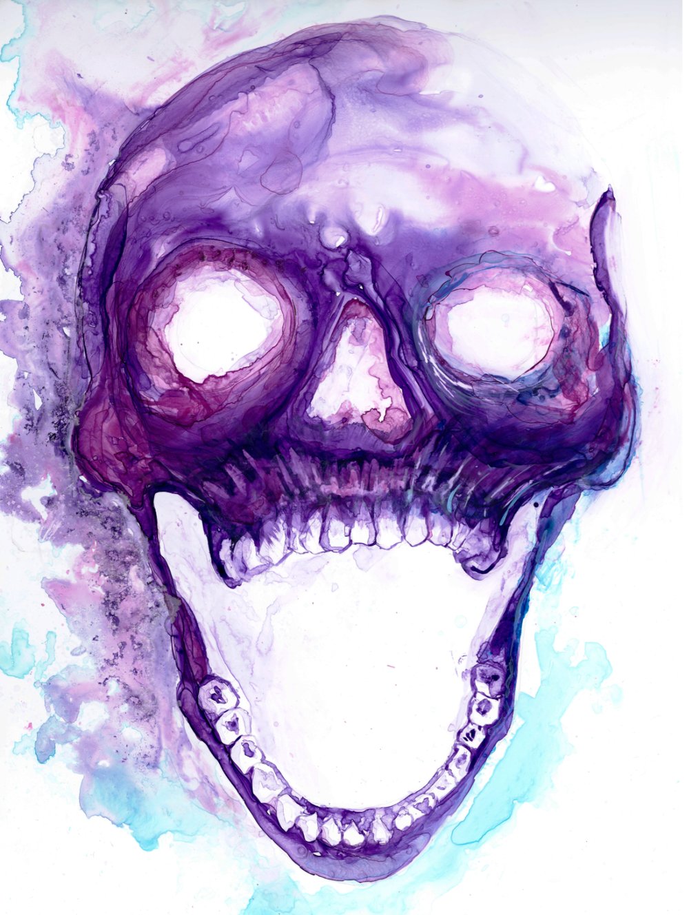 Image of Purple Skull