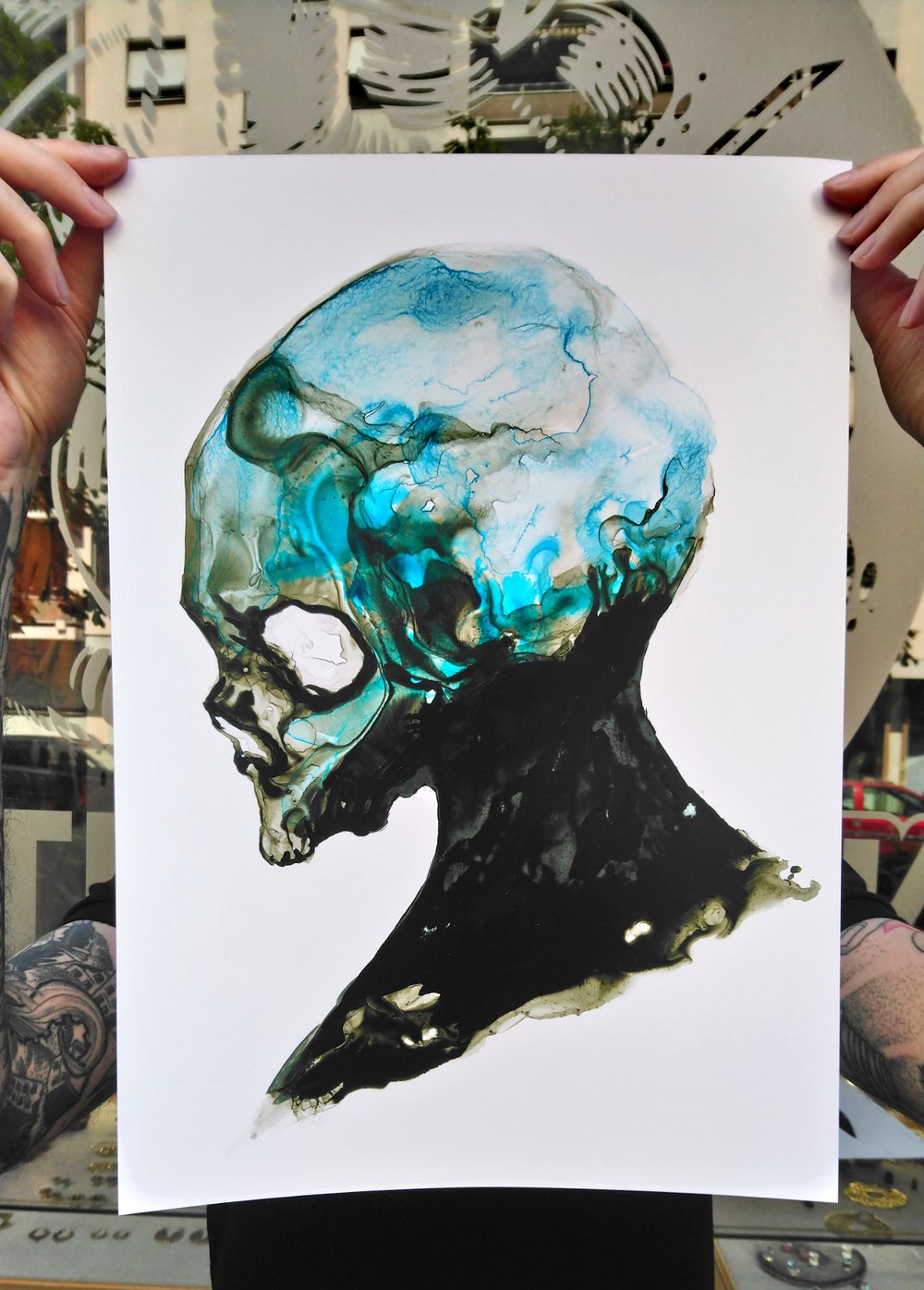 Image of Abstract Skull