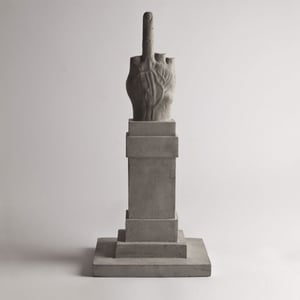 Image of Maurizio Cattelan LOVE Sculpture