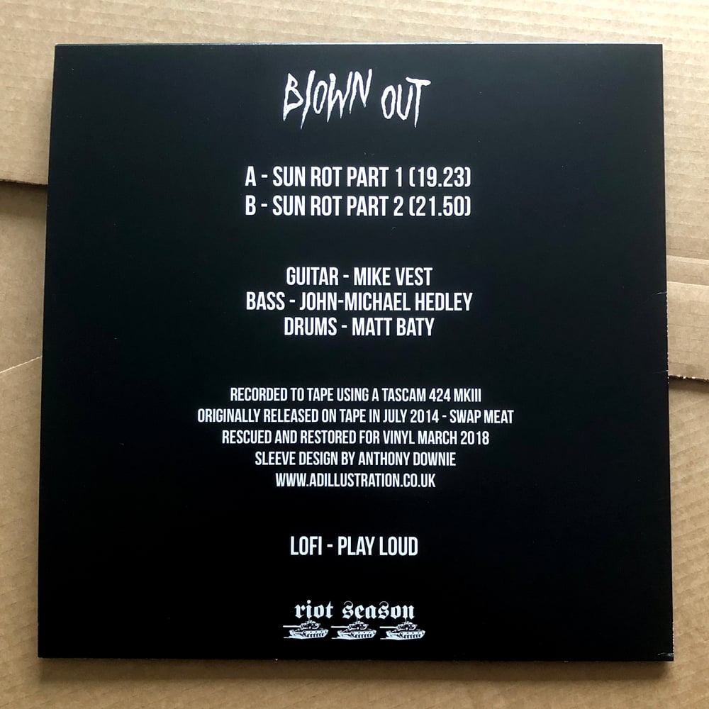 BLOWN OUT 'Sun Rot' Vinyl LP
