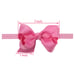 Image of DOLLAR DEAL- 3 Inch Bubble Bow Headbands- 25 color choices