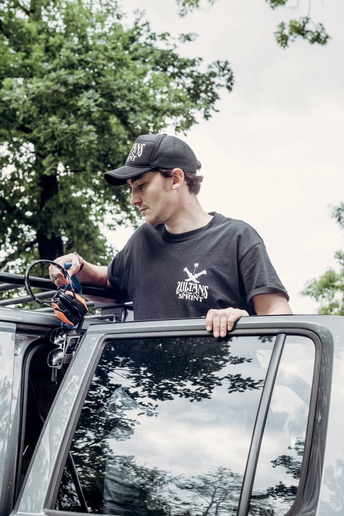 Image of Black Daggers Trucker Cap