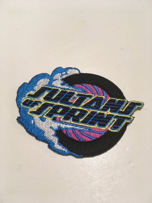 Image of Sultans of Sprint patch & button badge set