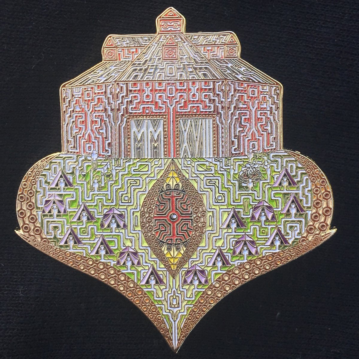 Image of "Heart of Scamp"  Pin