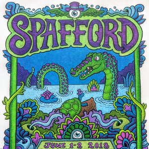 Spafford Purple Hatters Ball Print June  1-2 2018