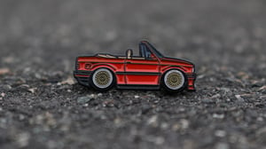 Image of Limited Red E30 Vert Pin by Leen Customs