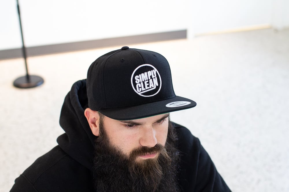 Image of Deconstructed Logo Snapback... Black/White