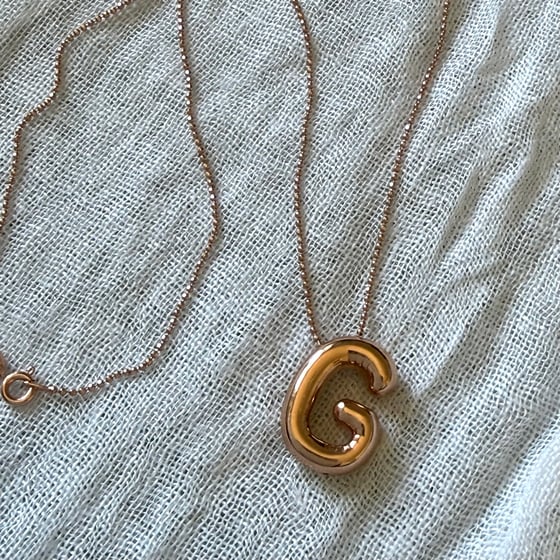 Image of COLLANA MONOGRAM BALLOON