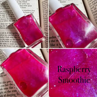 Image 1 of Raspberry Smoothie - Jelly Pink Shimmer Nail Polish