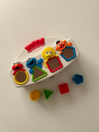 Image 1 of Vtg Sesame Street shape Sorter