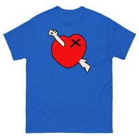 Red Dogheart Blue Tee Adult