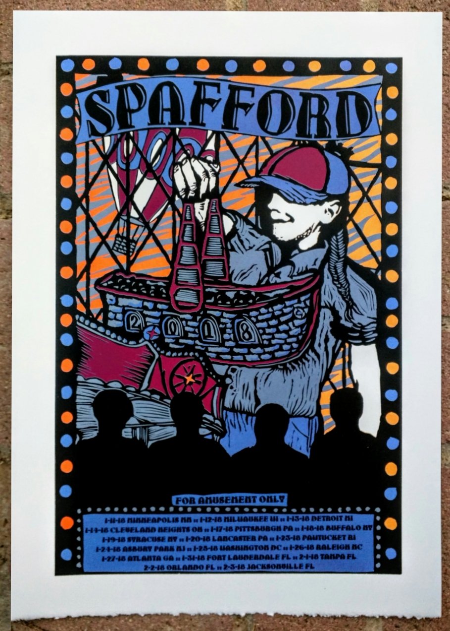 Spafford "For Amusement Only Tour" Leg 1 Version 3