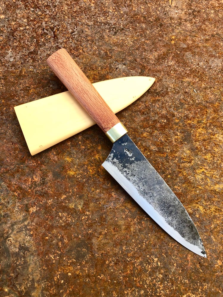 Image of 6” carbon steel chefs knife
