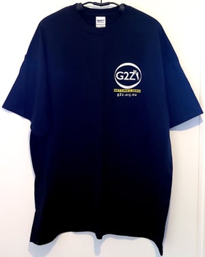 Image of G2Z Black Mens T-shirt Crew Neck