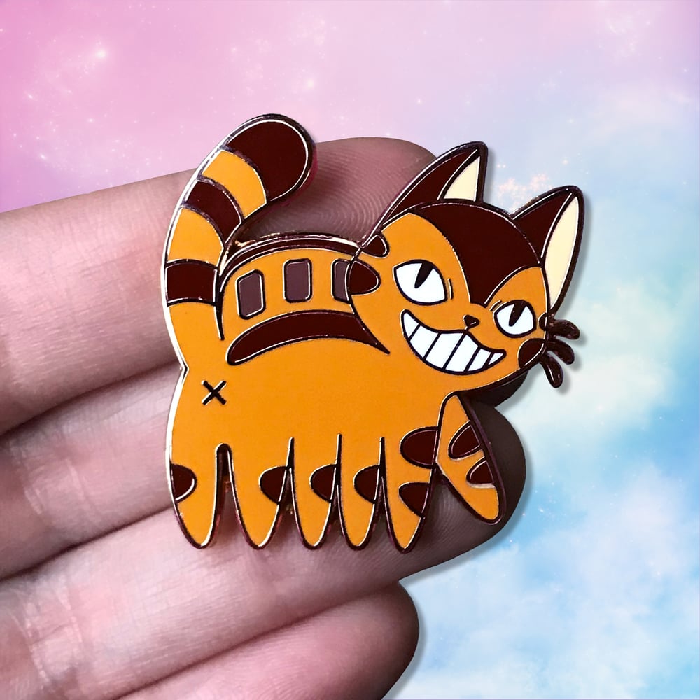 Catbus Booty Hard Enamel Pin