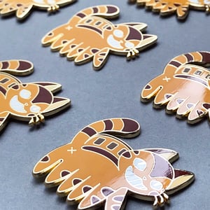 Image of Catbus Booty Hard Enamel Pin
